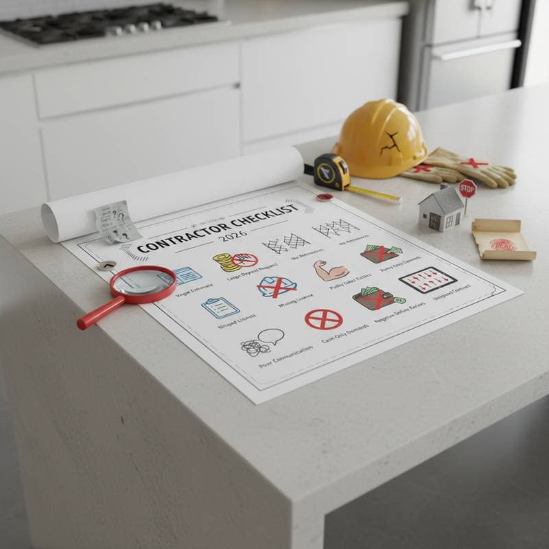 Image for Red Flags That Reveal Bad Contractors Early