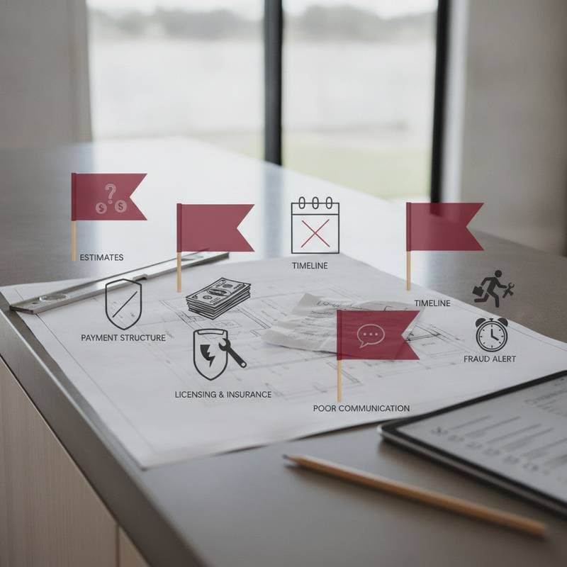 Image for Red Flags That Predict Contractor Disputes